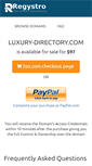 Mobile Screenshot of luxury-directory.com